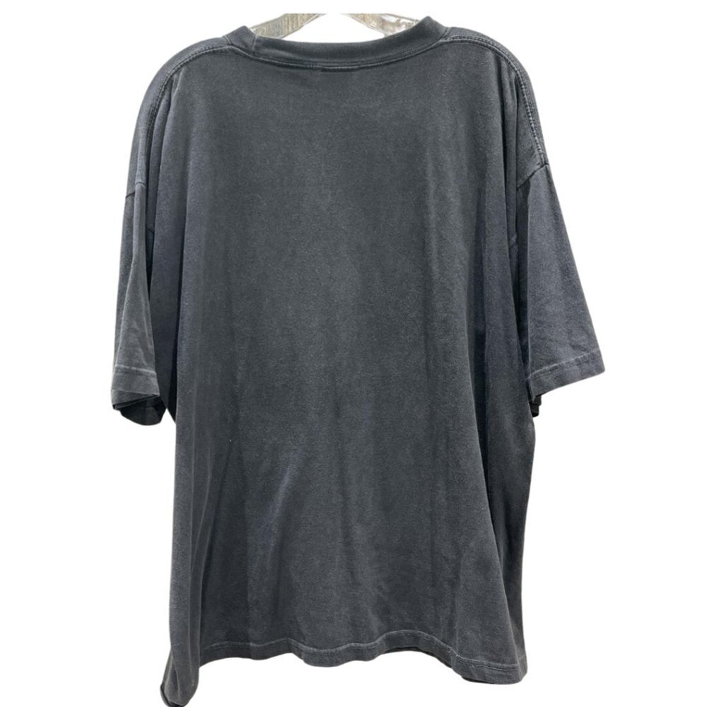 Vintage 90's Diamond Dust Black Graphic T-Shirt Size XL - Picture 5 of 7